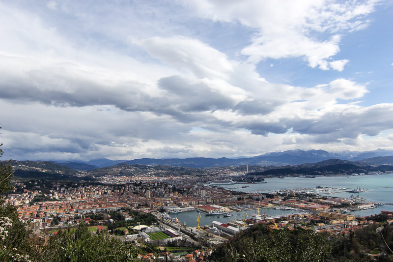 La Spezia, one of the little city in Italy.. 