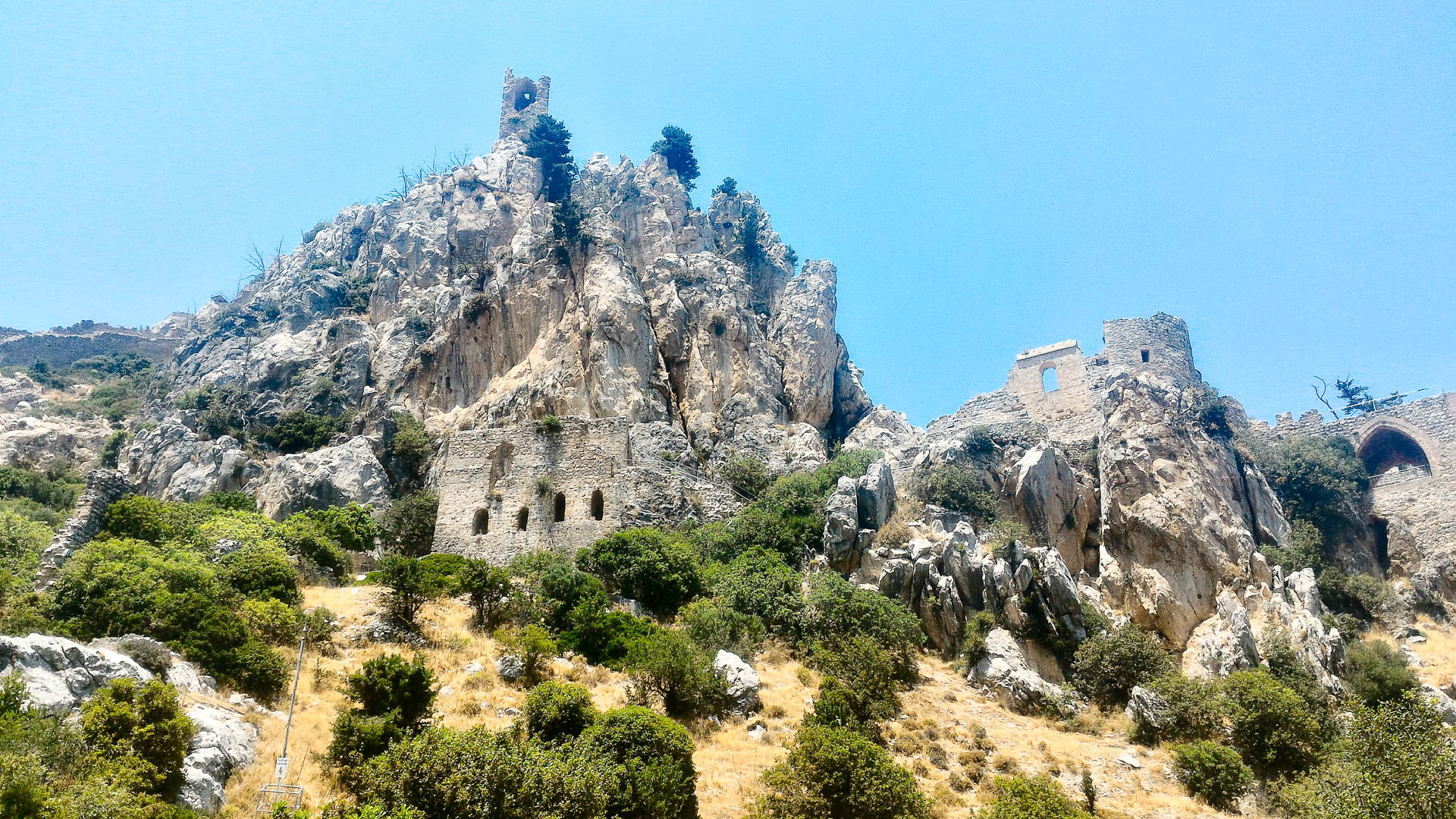 Northern Cyprus Saint Hilarion Castle