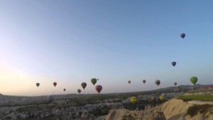 Kapadokya Balonları - Timelapse